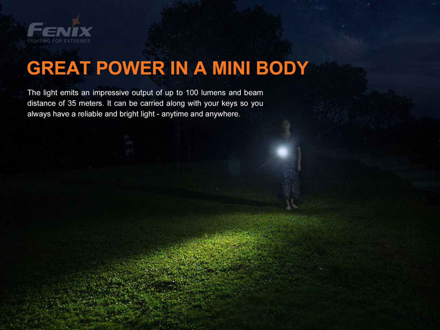 Fenix E01 V2.0 (100 lumens)