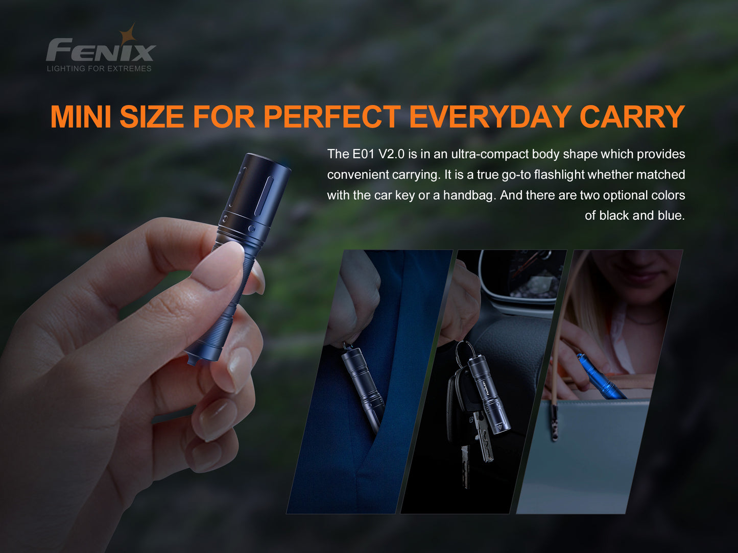 Fenix E01 V2.0 (100 lumens)