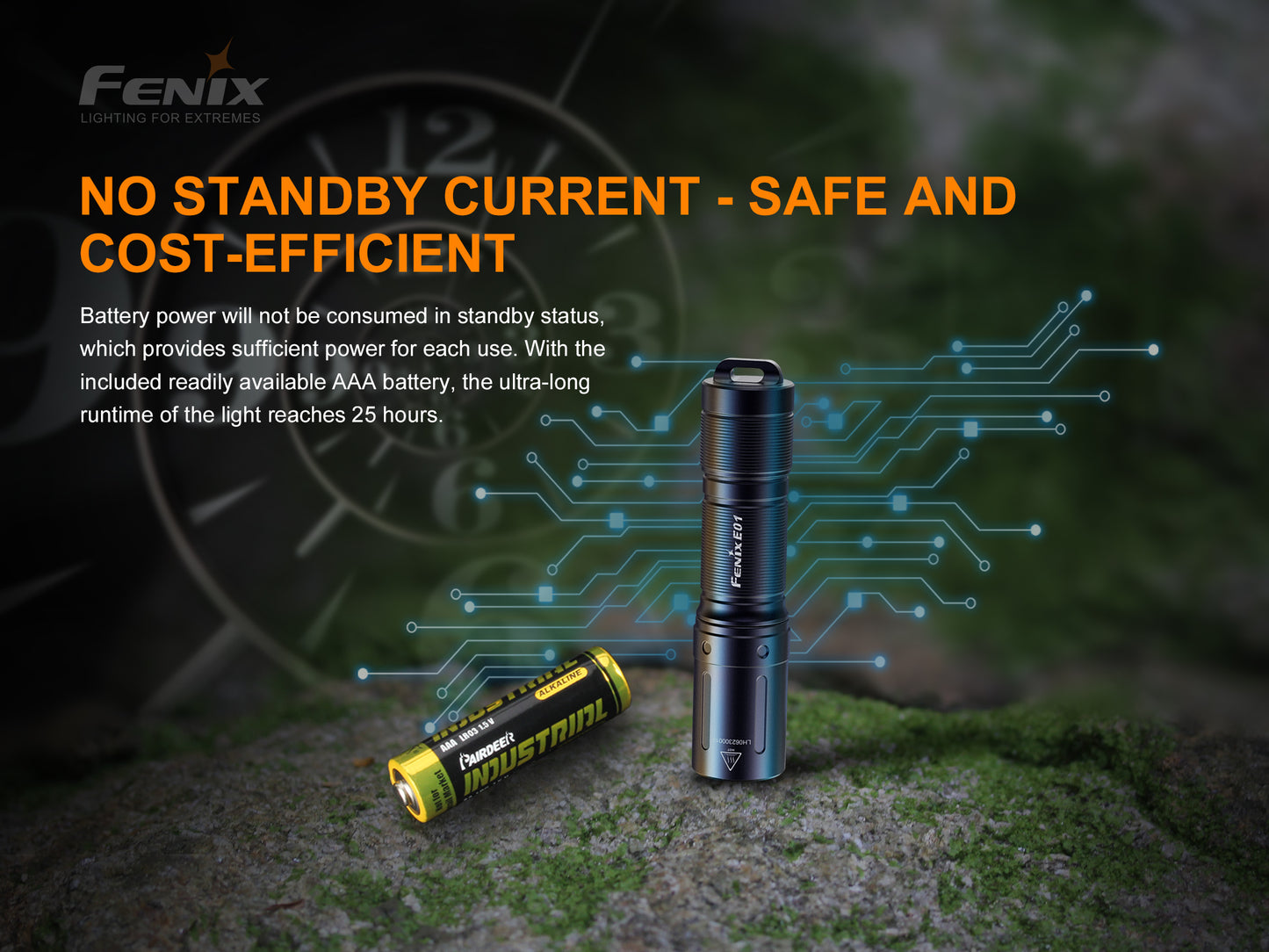 Fenix E01 V2.0 (100 lumens)