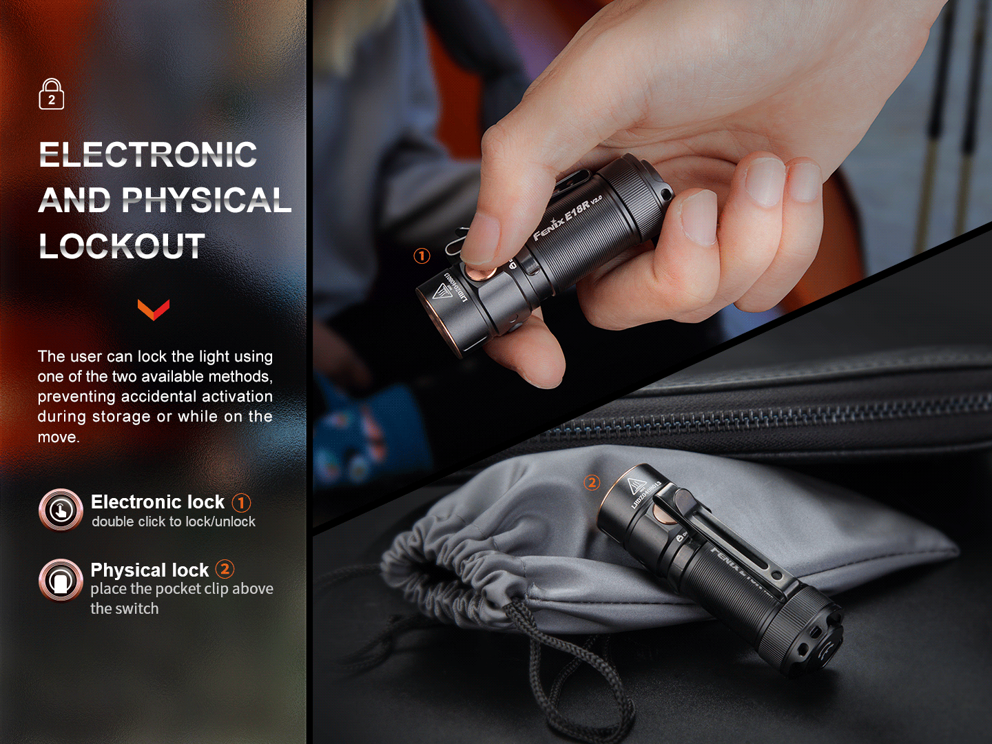 Fenix E18R V2.0 (1200 lumens)