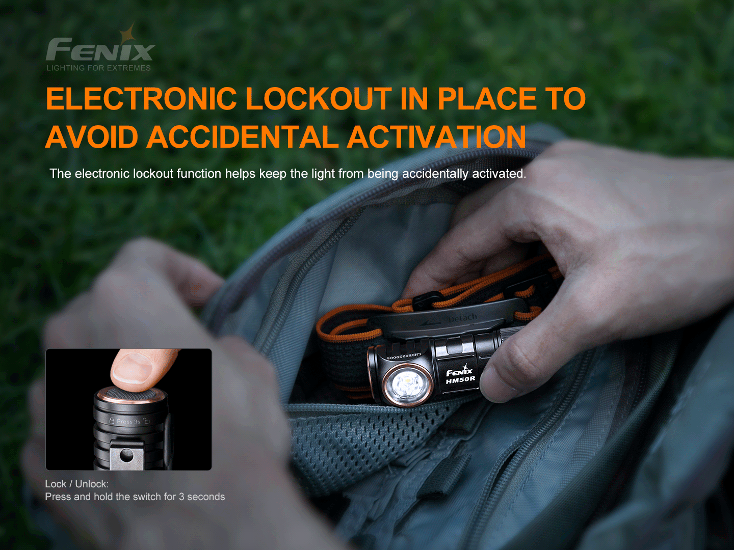 Fenix HM50R V2 (700 lumens)