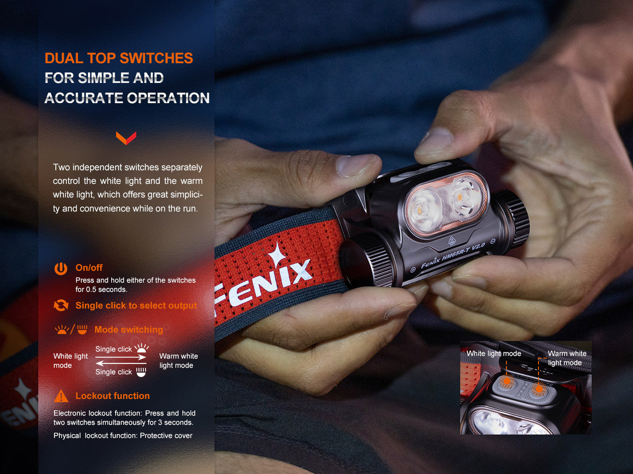 Fenix HM65R-T V2.0 (1600 lumens)