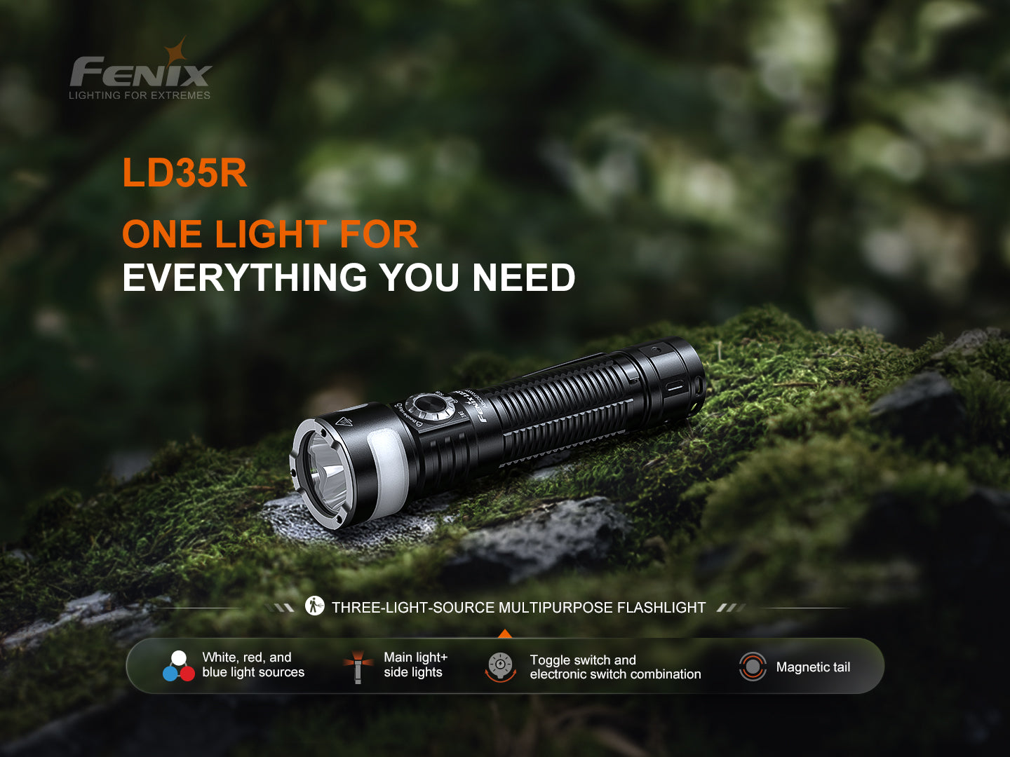 Fenix LD35R (1800 lumens)