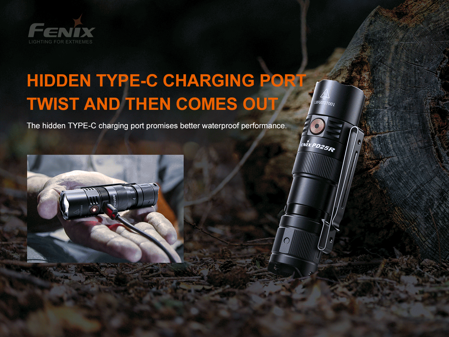 Fenix PD25R (800 lumens)