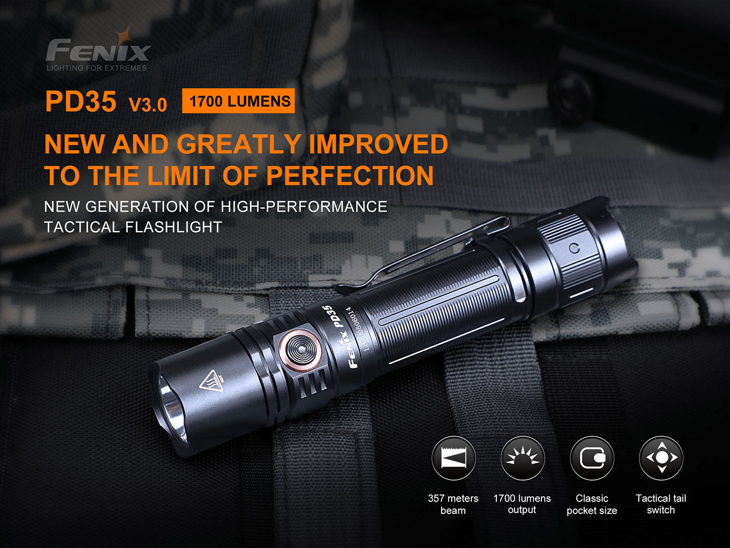 Fenix PD35 V3 (1700 lumens)