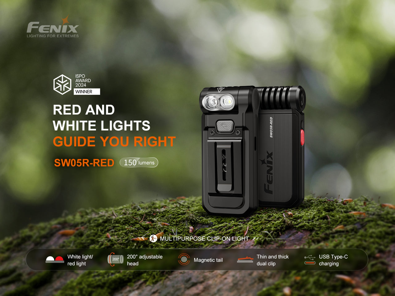 Fenix SWO5R-Red (150 lumens)