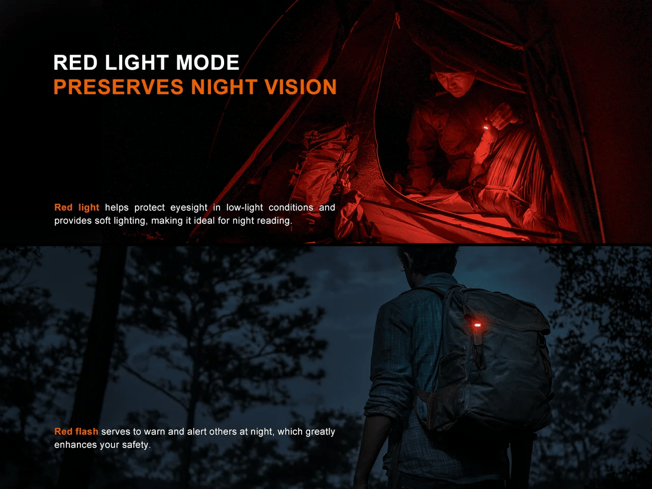 Fenix SWO5R-Red (150 lumens)