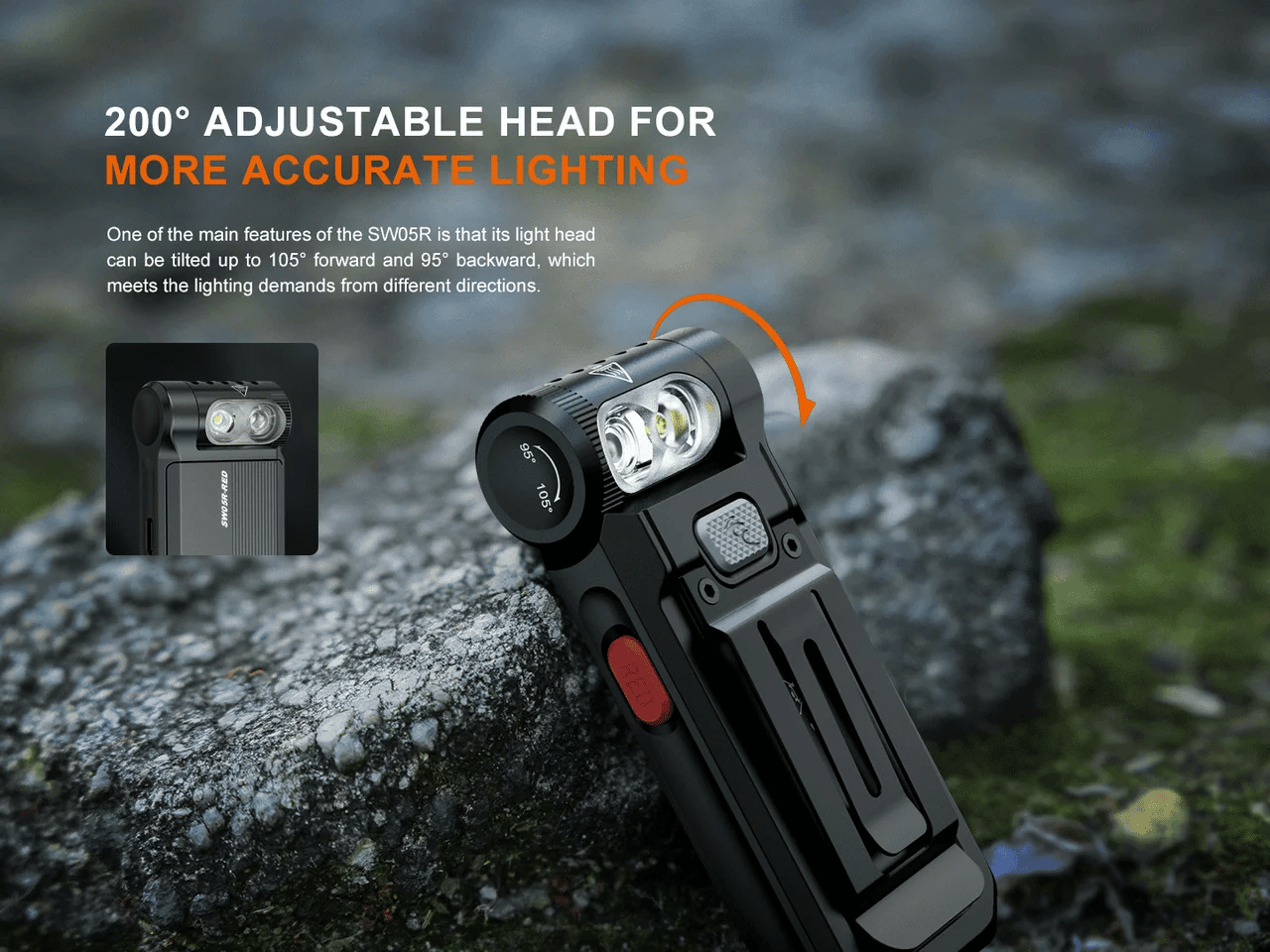 Fenix SWO5R-Red (150 lumens)