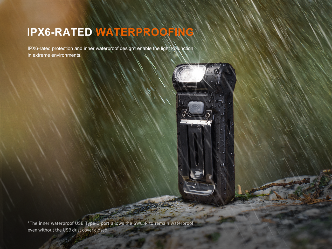 Fenix SWO5R-Red (150 lumens)